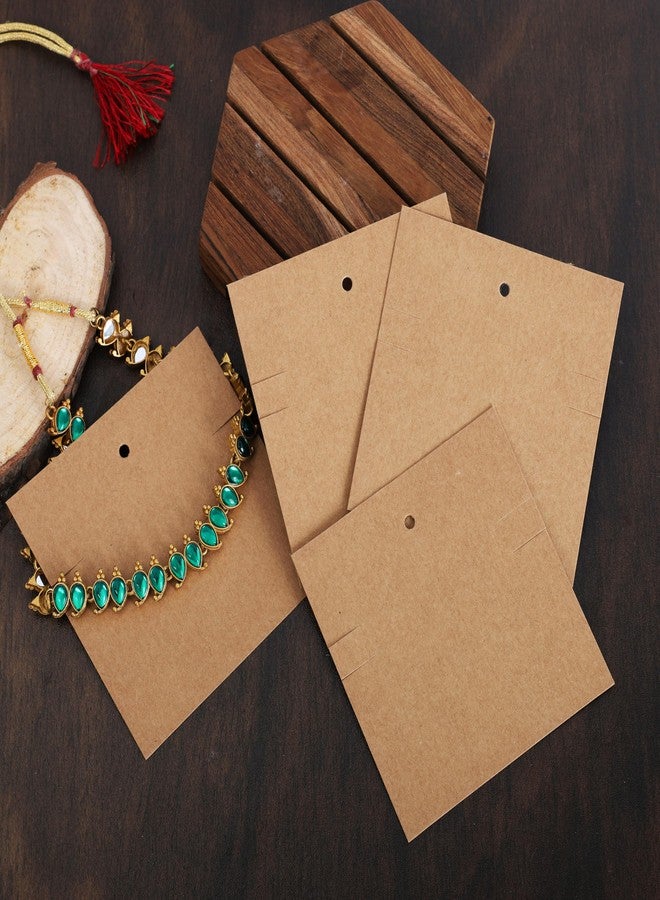 Zenomia Bracelet Jewelery Display Card Rakhi card, Chaqin Display Card 50pcs 3.5 x 3.5in - Image 3